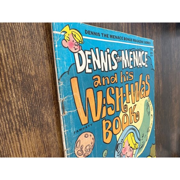 Dennis The Menace And His Wish I-Was Book 1972 Comic Vintage Bagged Boarded - Picture 4 of 7